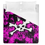 Punk Skull Princess Duvet Cover (Queen Size)