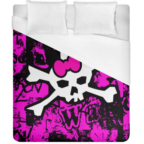Punk Skull Princess Duvet Cover (California King Size) from ArtsNow.com