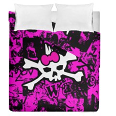 Punk Skull Princess Duvet Cover Double Side (Queen Size) from ArtsNow.com