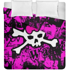 Punk Skull Princess Duvet Cover Double Side (King Size) from ArtsNow.com