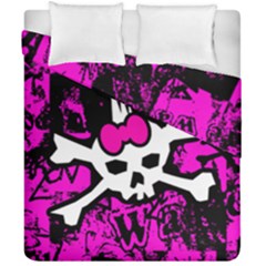 Punk Skull Princess Duvet Cover Double Side (California King Size) from ArtsNow.com