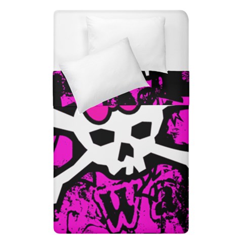 Punk Skull Princess Duvet Cover Double Side (Single Size) from ArtsNow.com