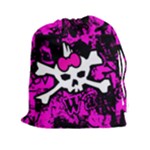 Punk Skull Princess Drawstring Pouch (XXL)