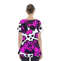 Skirt Hem Sports Top 