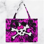 Punk Skull Princess Medium Tote Bag