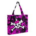 Zipper Medium Tote Bag Front