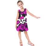 Punk Skull Princess Kids  Sleeveless Dress