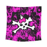 Punk Skull Princess Square Tapestry (Small)