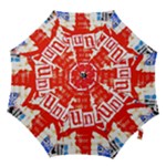 Punk Union Jack Hook Handle Umbrella (Large)