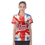 Punk Union Jack Women s Sport Mesh Tee