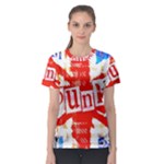 Punk Union Jack Women s Sport Mesh Tee