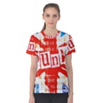 Punk Union Jack Women s Cotton Tee