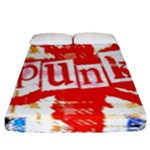 Punk Union Jack Fitted Sheet (Queen Size)