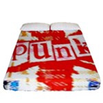 Punk Union Jack Fitted Sheet (Queen Size)