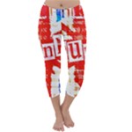 Punk Union Jack Capri Winter Leggings 