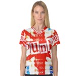 Punk Union Jack V-Neck Sport Mesh Tee