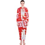 Punk Union Jack Hooded Jumpsuit (Ladies)