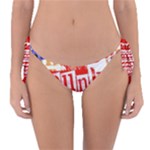 Punk Union Jack Reversible Bikini Bottom