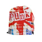 Punk Union Jack Drawstring Pouch (XL)