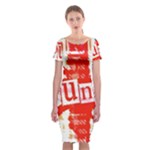 Punk Union Jack Classic Short Sleeve Midi Dress