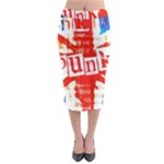 Punk Union Jack Midi Pencil Skirt