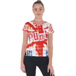 Punk Union Jack Short Sleeve Sports Top 