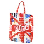 Punk Union Jack Giant Grocery Tote