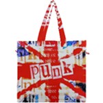 Punk Union Jack Canvas Travel Bag