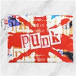 Punk Union Jack Canvas Cosmetic Bag (XXL)