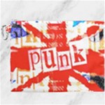 Punk Union Jack Canvas Cosmetic Bag (XXXL)