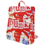 Punk Union Jack Flap Top Backpack