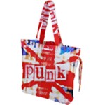 Punk Union Jack Drawstring Tote Bag