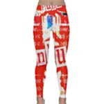 Punk Union Jack Lightweight Velour Classic Yoga Leggings