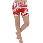 Punk Union Jack Lightweight Velour Yoga Shorts