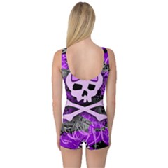 One Piece Boyleg Swimsuit 