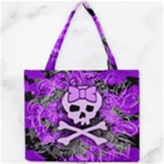 Purple Girly Skull Mini Tote Bag