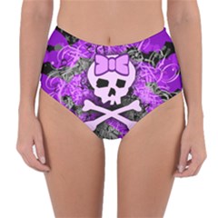 Reversible High-Waist Bikini Bottoms 