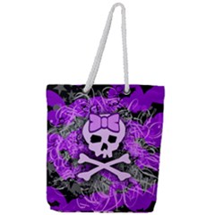 Full Print Rope Handle Tote (Large) 