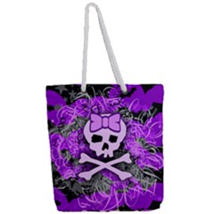 Full Print Rope Handle Tote (Large) 