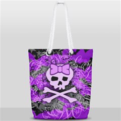 Full Print Rope Handle Tote (Small) 