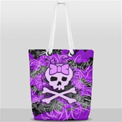 Full Print Rope Handle Tote (Small) 