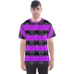 Purple Goth Skulls  Men s Sports Mesh Tee