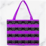 Purple Goth Skulls  Mini Tote Bag