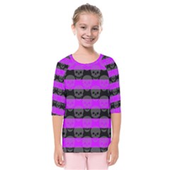 Kids  Quarter Sleeve Raglan T-Shirt 
