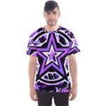 Purple Star Men s Sports Mesh Tee