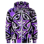 Purple Star Men s Zipper Hoodie