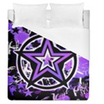 Purple Star Duvet Cover (Queen Size)