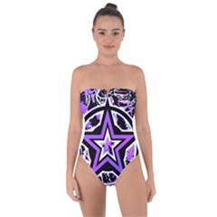 Tie Back One Piece Swimsuit 