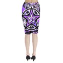 Midi Wrap Pencil Skirt 