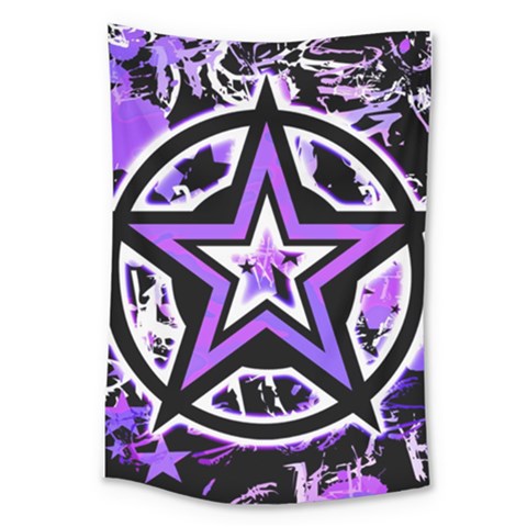 Purple Star Large Tapestry from ArtsNow.com